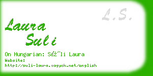 laura suli business card
